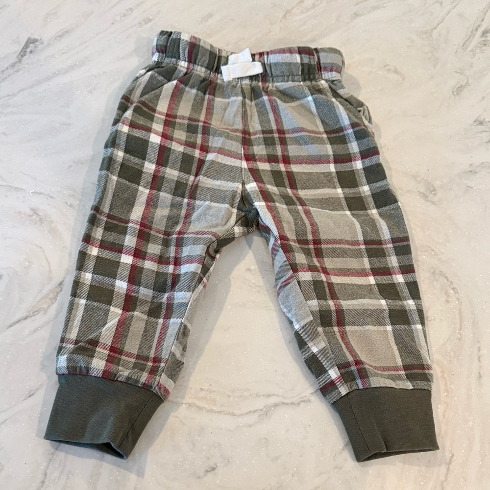 Little Bipsy Holiday Plaid Joggers